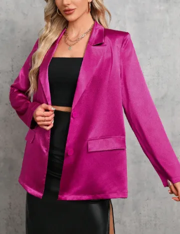 Sacou SHEIN, magenta Roz