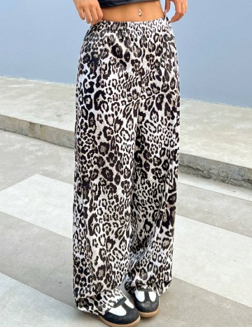 Pantaloni SHEIN, animal print