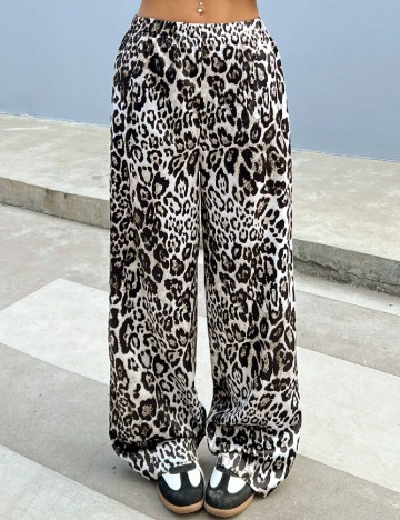 Pantaloni SHEIN, animal print