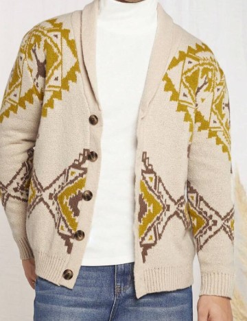 Cardigan SHEIN, crem