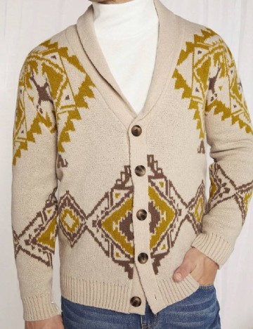 Cardigan SHEIN, crem