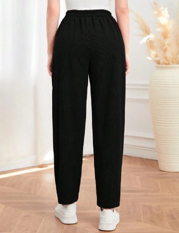 Pantaloni SHEIN, negru