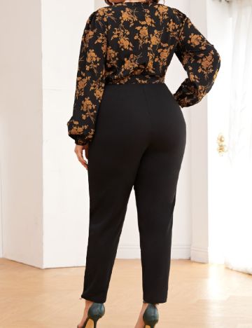 Salopeta SHEIN CURVE, negru