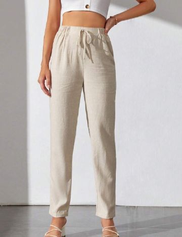 Pantaloni SHEIN, crem