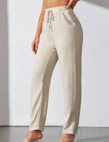 Pantaloni SHEIN, crem