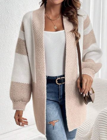 Cardigan SHEIN, bej