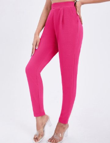 Pantaloni SHEIN, roz