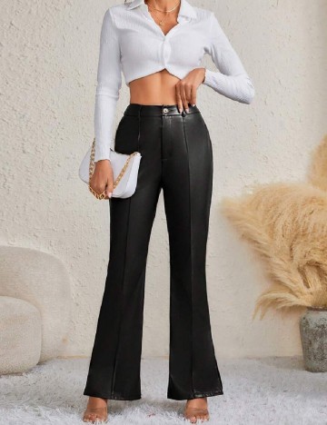 Pantaloni SHEIN, negru