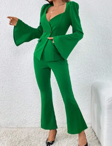 Costum SHEIN, verde Verde