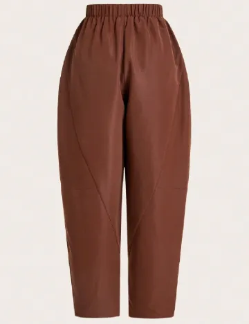 Pantaloni SHEIN, maro Maro