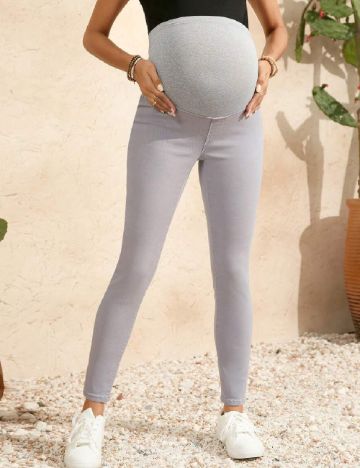 Blugi SHEIN Maternity, gri