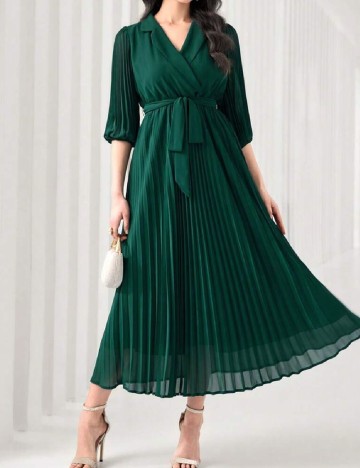 Rochie medie SHEIN, verde