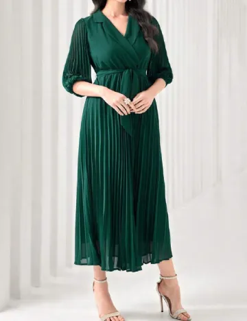 Rochie medie SHEIN, verde Verde