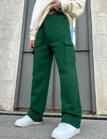 Pantaloni SHEIN, verde Verde