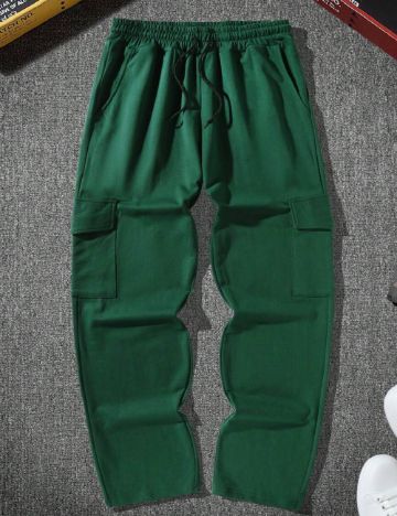 Pantaloni SHEIN, verde