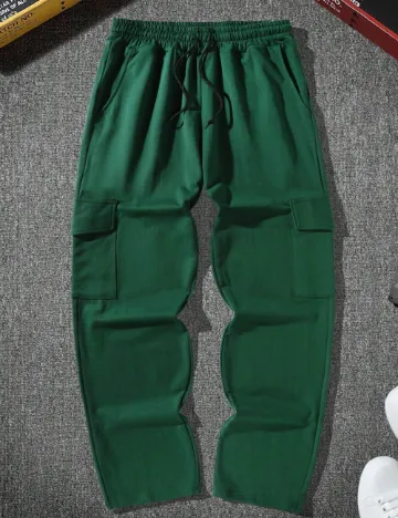 Pantaloni SHEIN, verde Verde