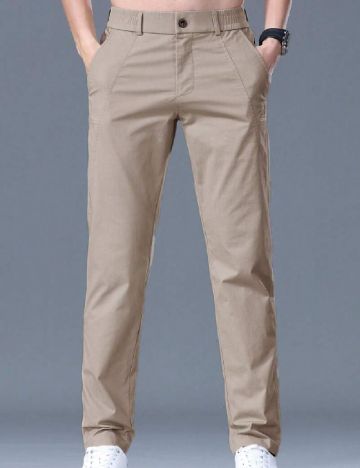 Pantaloni SHEIN, maro