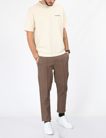 Pantaloni SHEIN, maro