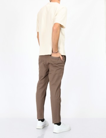 Pantaloni SHEIN, maro