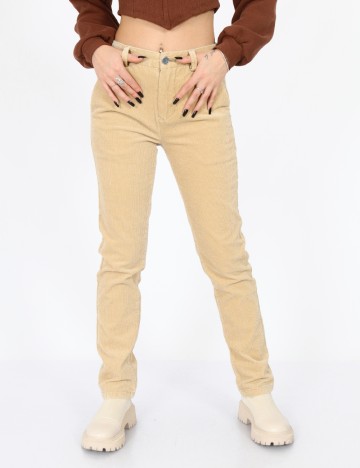 Pantaloni SHEIN, maro deschis