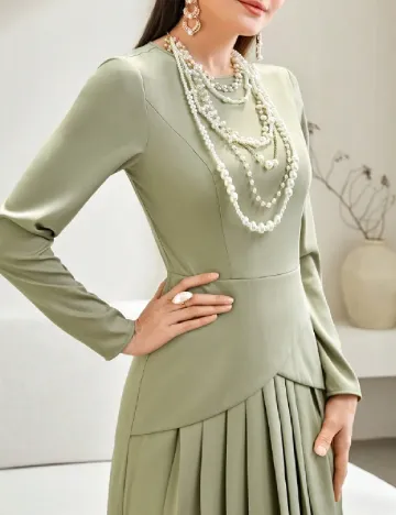 Rochie medie SHEIN, verde Verde