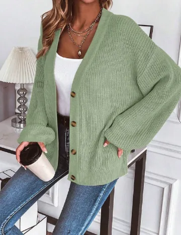 Cardigan SHEIN, verde Verde