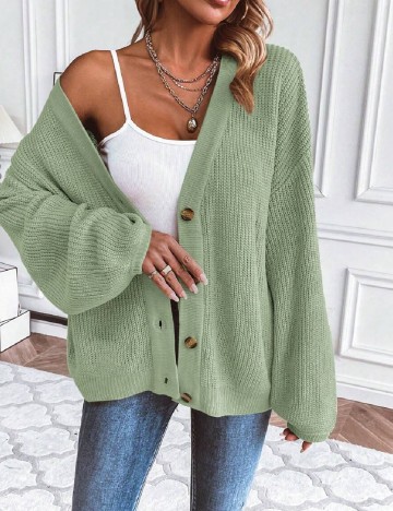 Cardigan SHEIN, verde