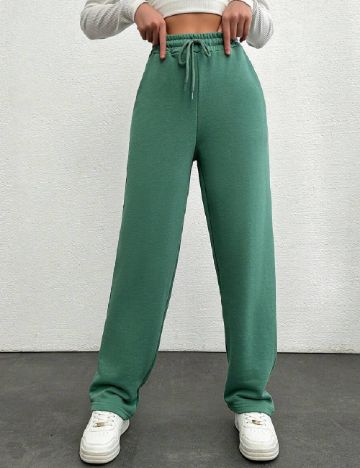 Pantaloni SHEIN, verde