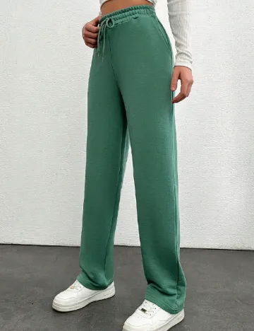 Pantaloni SHEIN, verde Verde