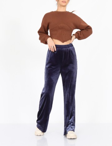 Pantaloni SHEIN, albastru