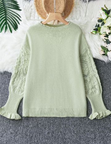 Bluza SHEIN CURVE, verde