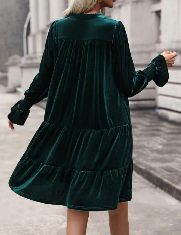 Rochie scurta SHEIN, verde