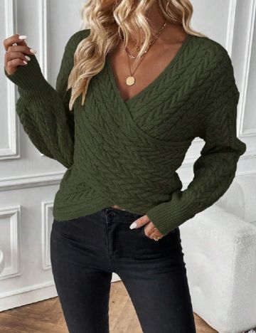 Bluza SHEIN, verde