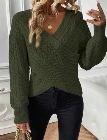 Bluza SHEIN, verde