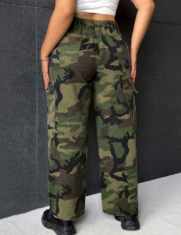 Blugi SHEIN CURVE, army