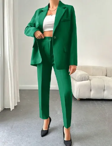 Costum SHEIN, verde Verde