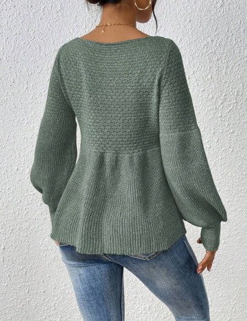 Pulover SHEIN, verde