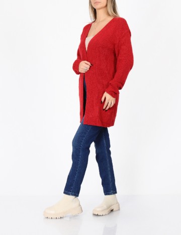 Cardigan SHEIN, rosu