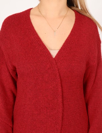 Cardigan SHEIN, rosu