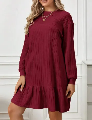 Rochie scurta SHEIN Maternity, rosu Rosu