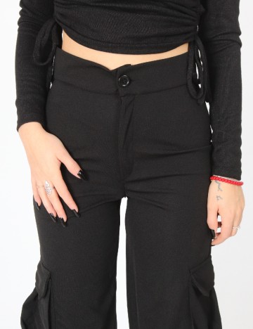 Pantaloni SHEIN, negru