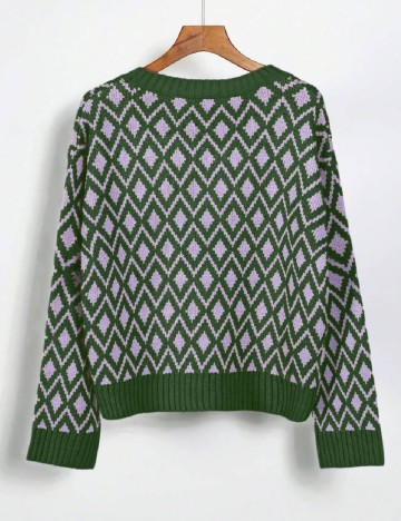 Pulover SHEIN, verde