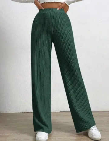 Pantaloni SHEIN, verde Verde