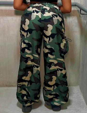 Pantaloni SHEIN, army