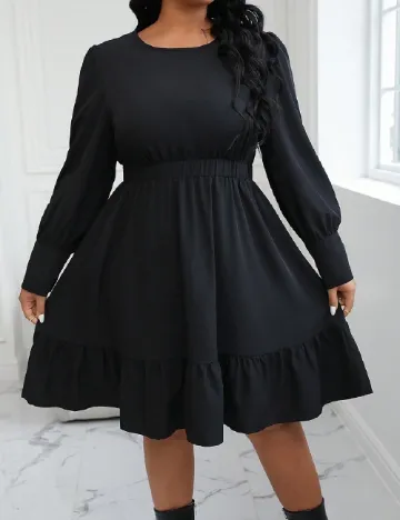 Rochie scurta SHEIN CURVE, negru Negru