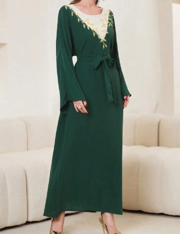 Rochie lunga SHEIN, verde