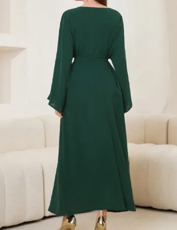 Rochie lunga SHEIN, verde Verde