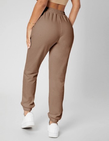 Pantaloni SHEIN, maro