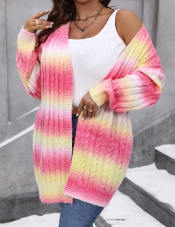 Cardigan SHEIN CURVE, mix culori