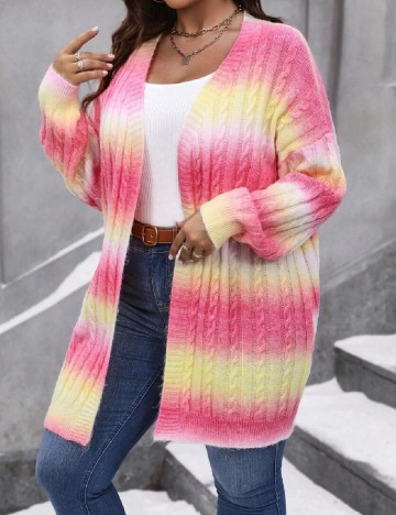 Cardigan SHEIN CURVE, mix culori